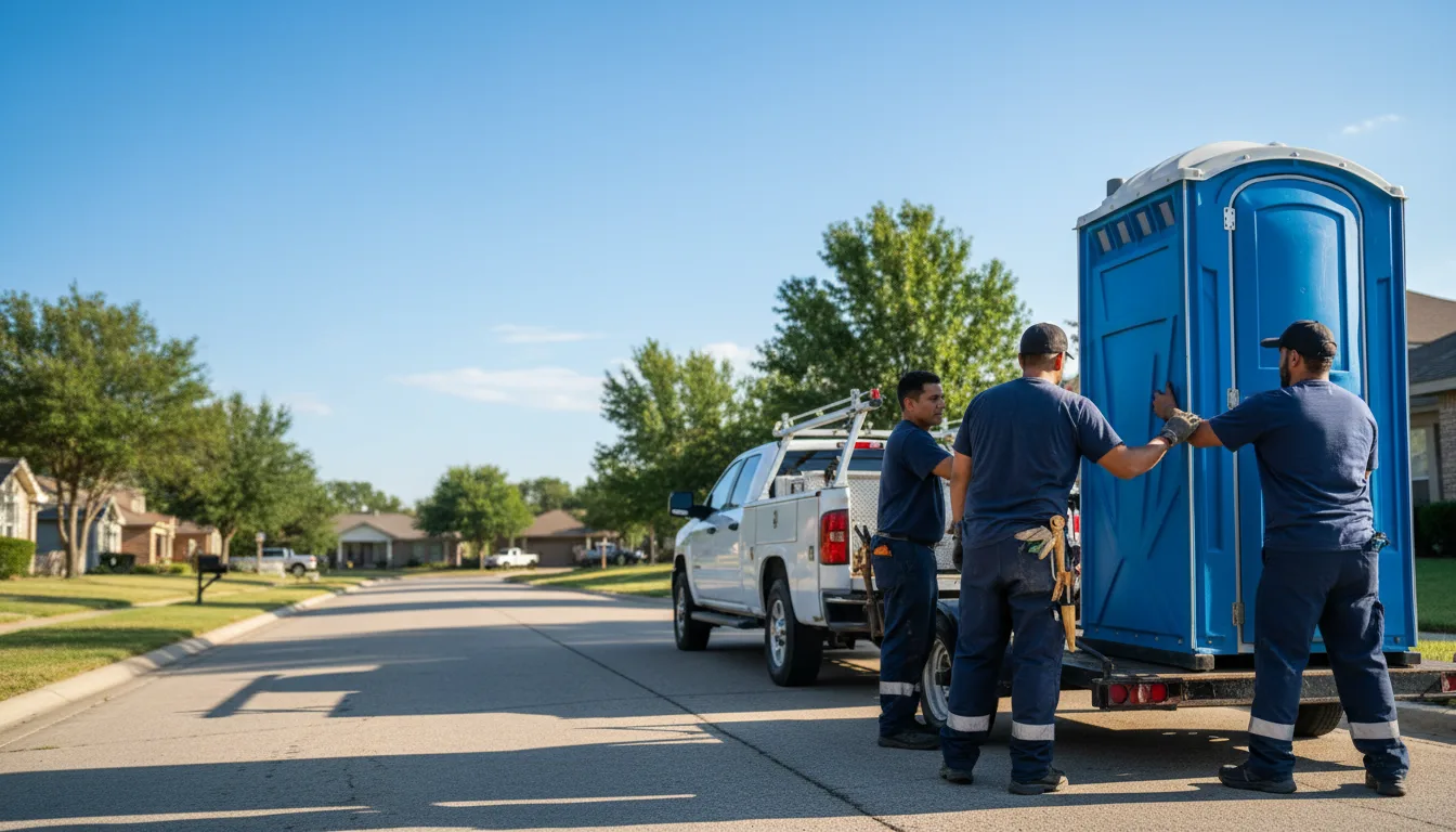 Portable Toilet Rental in Vernon, TX near me